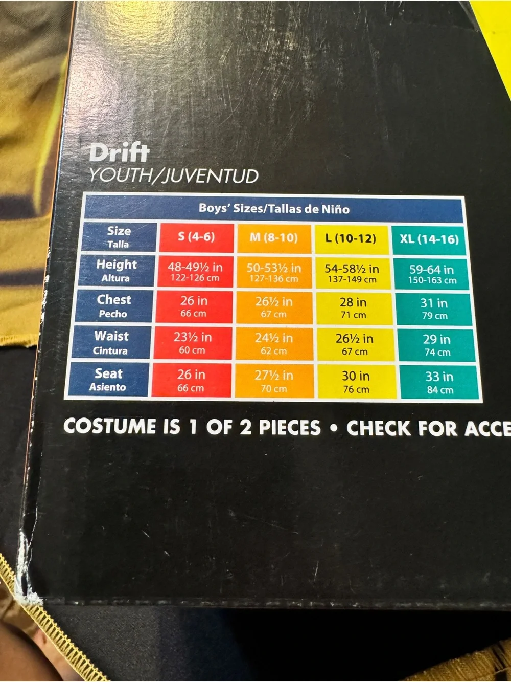 NWT - Fortnite Drift Costume Boys Large 10/12 – Mask Halloween Costume Gamer